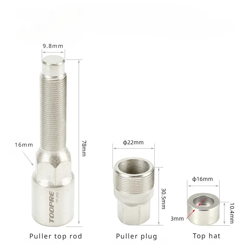 Spline Central Axis Tooth Disc Dismounting Maintenance Tool Dismantling Tool  Puller Mountaineer Square Hole