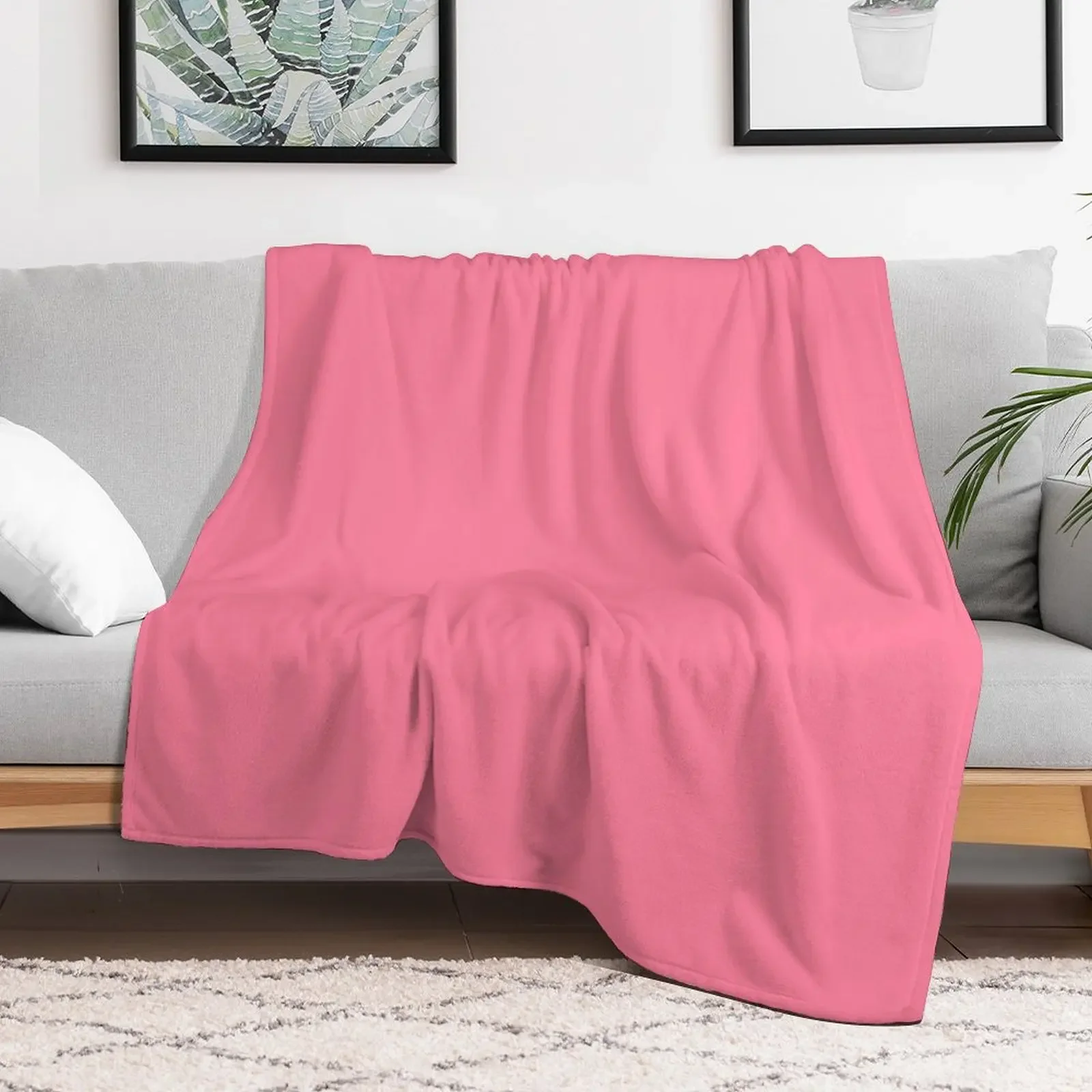 Watermelon - Shades of pink Throw Blanket Multi-Purpose Soft Big Large Blankets