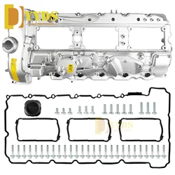 Aluminum Valve Cylinder Head Cover For BMW N55 3.0L 135i 335i 535i 640i 740i X3 X5 X6 535ix Drive 11127570292  W/Gasket & Bolts