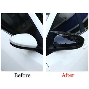 لنيسان ألتيما 2019-2023 Sentra / Sylphy 2020-2023 غطاء المرآة مرآة الرؤية الخلفية غطاء المرآة الجانبية غطاء الجناح الرؤية الخارجية الخلفية أفضل 12 مبيعات غطاء مرآة نيسان سنترا - رقم 4