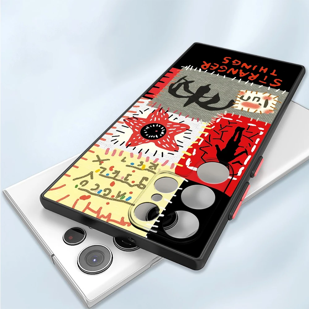 Phone Cover Case for Samsung Galaxy S23 FE Note 20 Ultra 10 S26 S20 S22 S24 Plus S25 S21 Dark S-Strangers Things