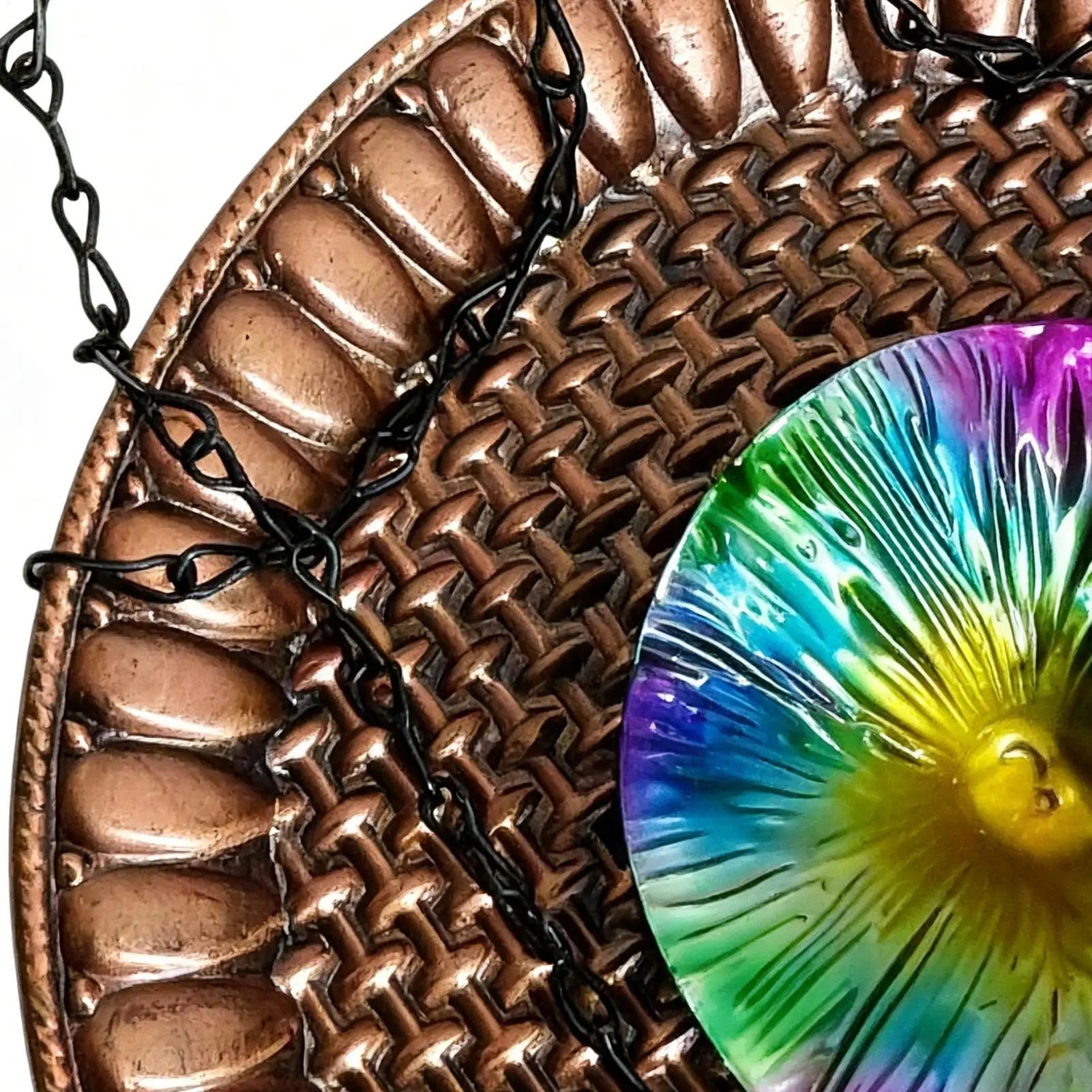 

Кормушка для птиц с цепью, прочная, для сада, декоративная, для попугаев, поддон для корма, для сада, двора, патио, веранды, оконных перил, забора