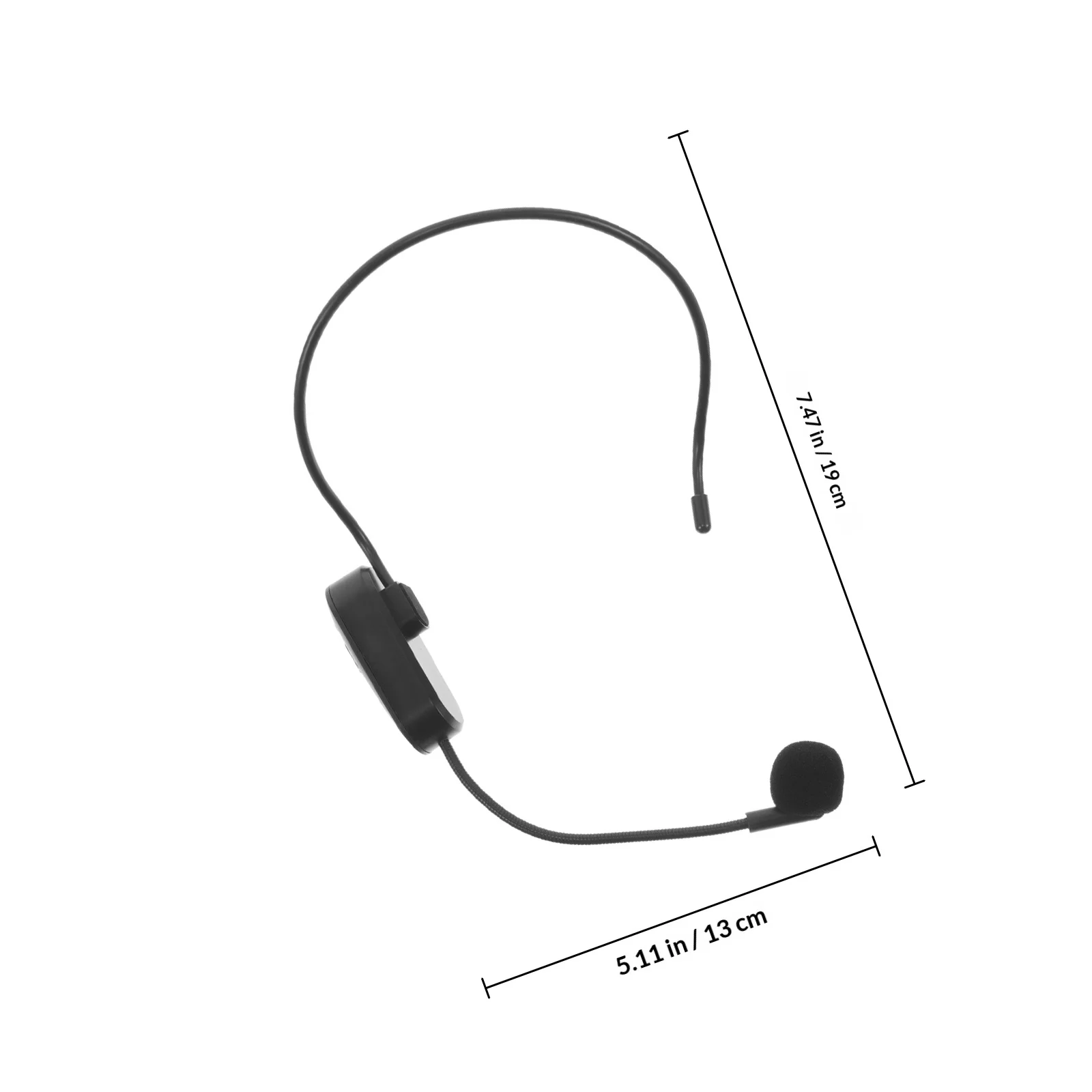 ไมโครโฟนไร้สายแบบติดศีรษะ 1 ชุด สวมใส่สบาย เหมาะสำหรับครู พูดในที่สาธารณะ ใช้ในห้องเรียน ไมโครโฟนแบบพกพาสำหรับโรงเรียน