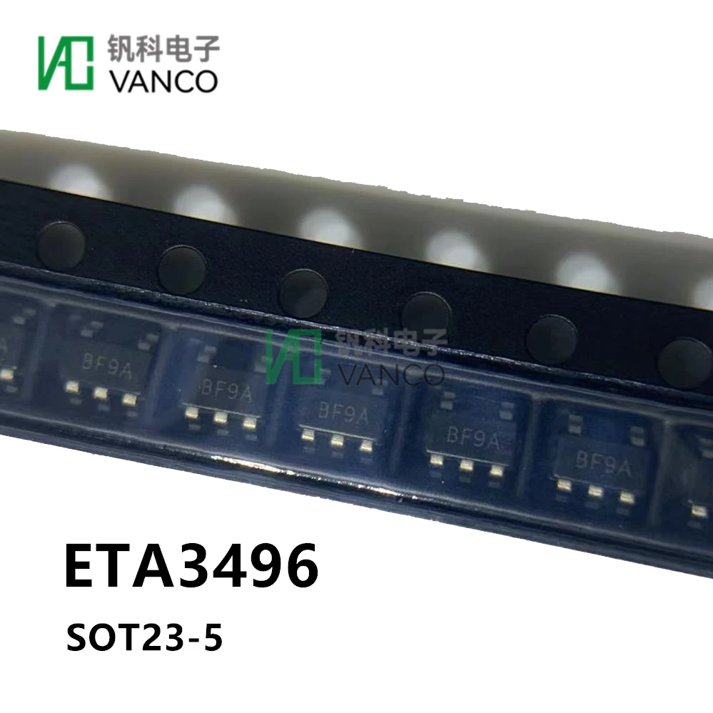 Pcs Kit 50 ETA3496S2F ETA3496 SOT23-5 Em Sctock