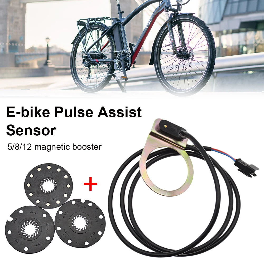 

5/8/12 Electric Bicycle Pedal PAS System Assistant Sensor 5/8/12 Magnets Speed Sensor Ebike Cycling Accessories Parts