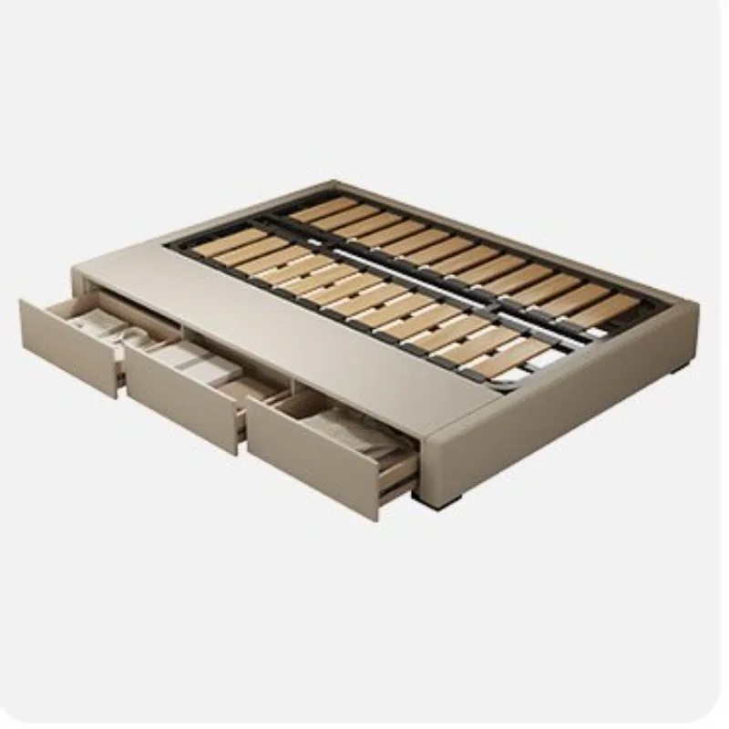 

No bedside bed, modern and simple, box floor storage bed