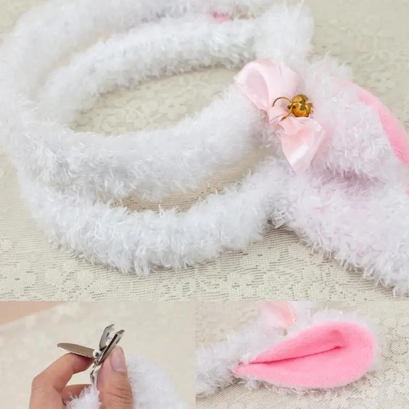 77He schaap dierenkostuum accessoires schapen hoofdband schapen staart rok Halloween Lamb Outfit voor vrouwen meisje Halloween