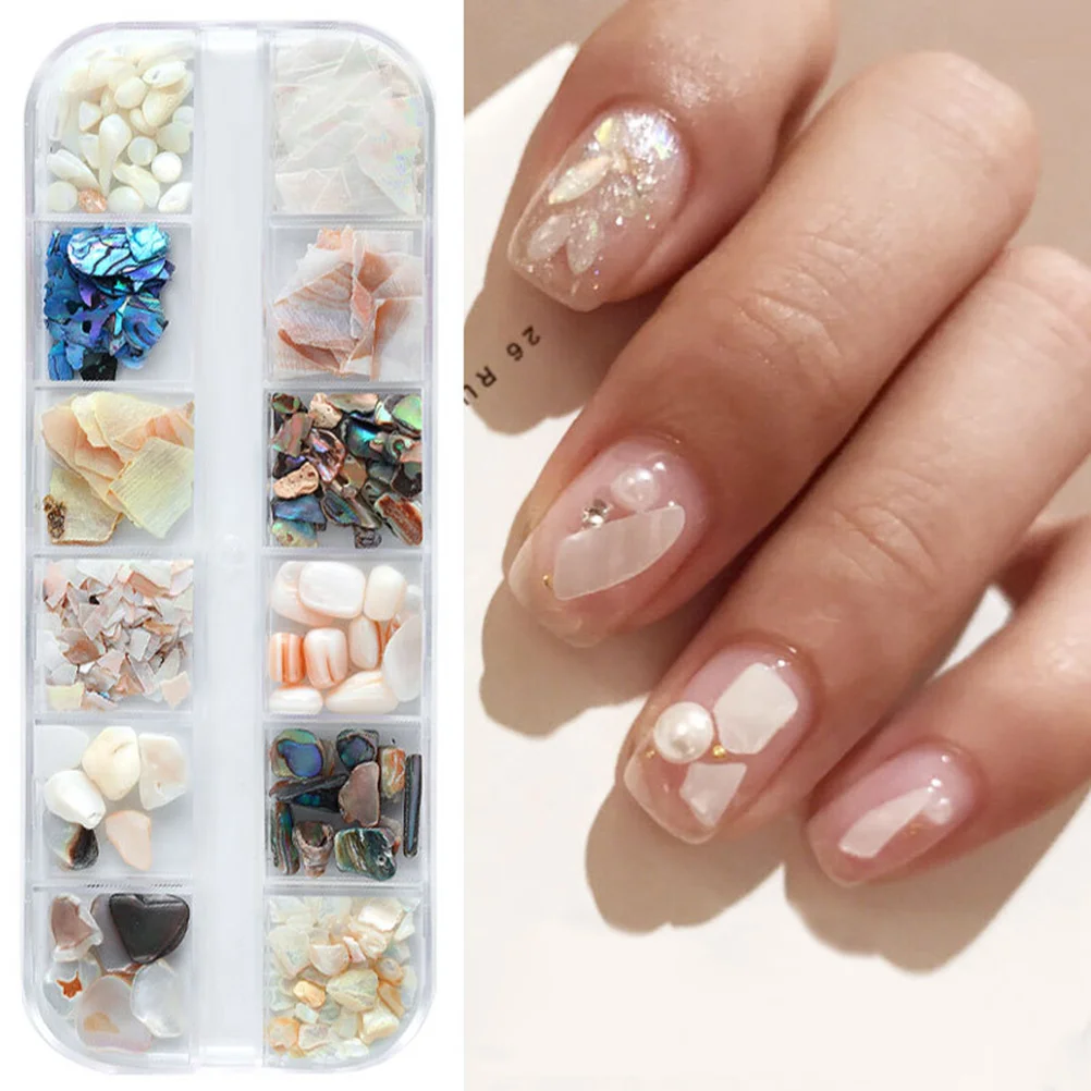 2 conjuntos de acessórios de manicure decoração acessórios de ornamento de unhas moda estilo japonês