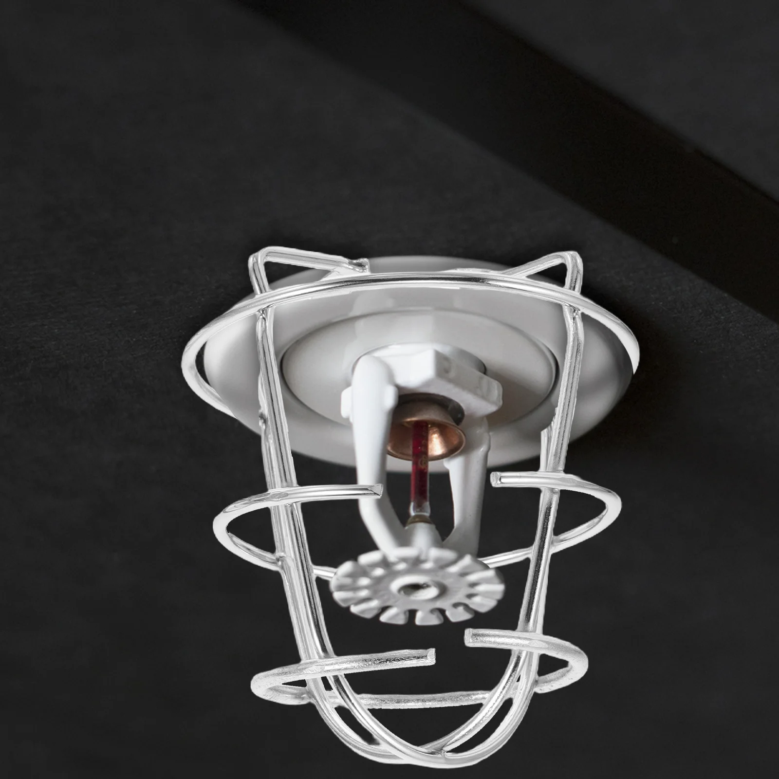 Couvercle de tête de gicleur d'incendie en métal, 4 pièces, Protection de Cage en acier inoxydable, Protection de tête de gicleur d'incendie pour résidentiel