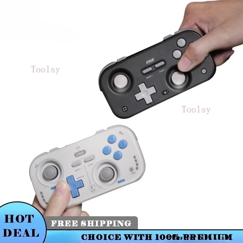 Portable Retro Gamepads Wireless Bluetooth Gaming Controller 1000Hz Hall Joystick Gaming Controller For PC Gamer Gifts