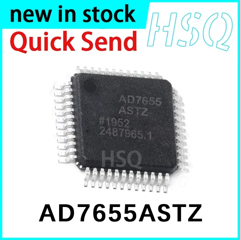1PCS AD7655ASTZ AD7655 Packaged LQFP-48 Analog-to-digital Conversion Chip in Stock