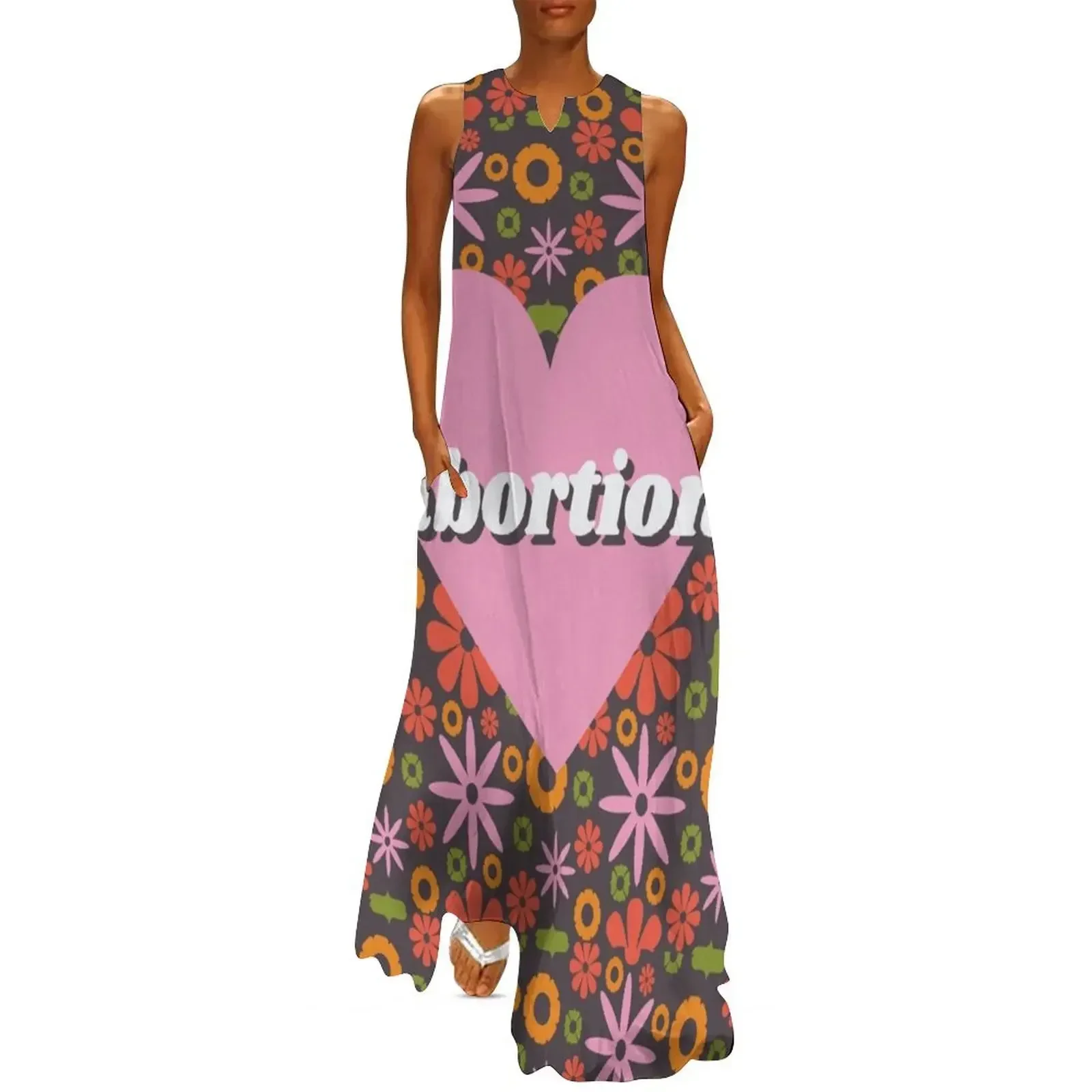 

I heart abortion Long Dress dress for women summer party dresses woman evening dresses luxury 2025 prom dresses 2025 Dress