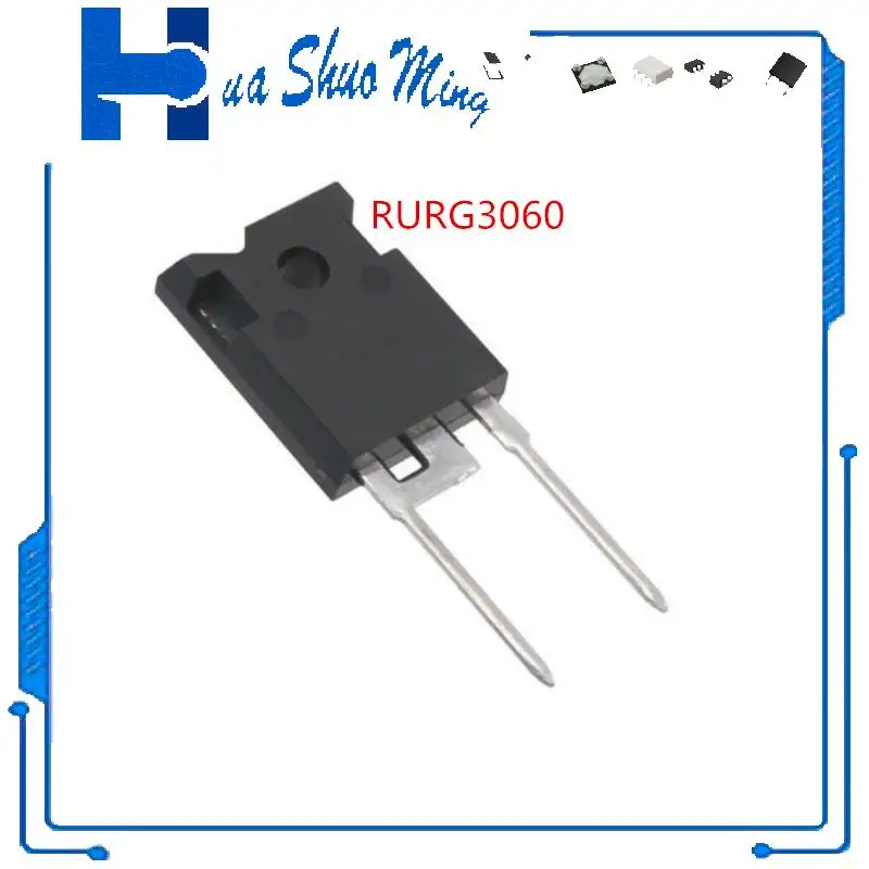 10PCS/LOT  RURG3060   TO247-2