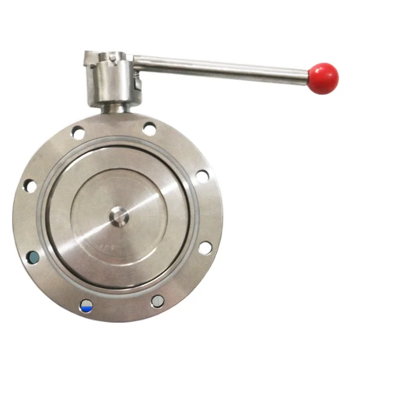 Stainless steel high vacuum ball valve, butterfly valve, silicone seal, electroplating process, high precision