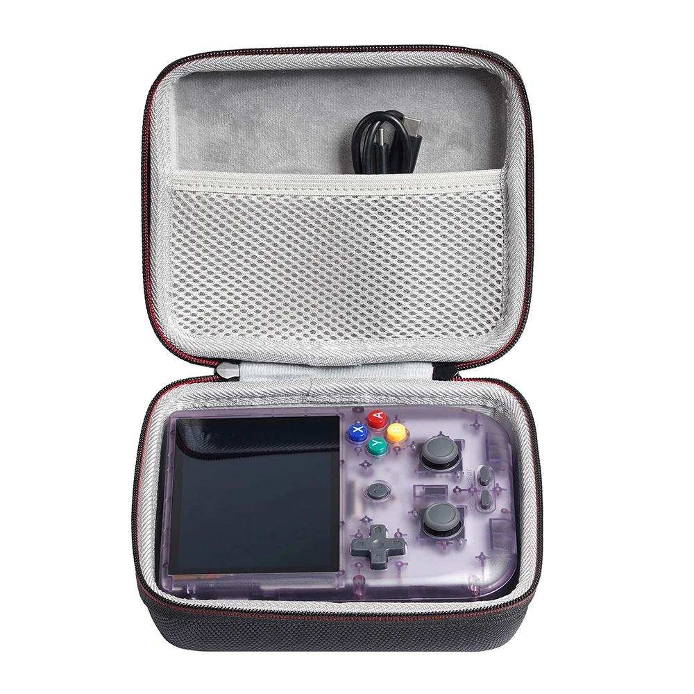 EVA Hard Carrying Case Handheld Game Console Storage Bag Organizer Case Portable Travel Protective Case For Anbernic RG405V