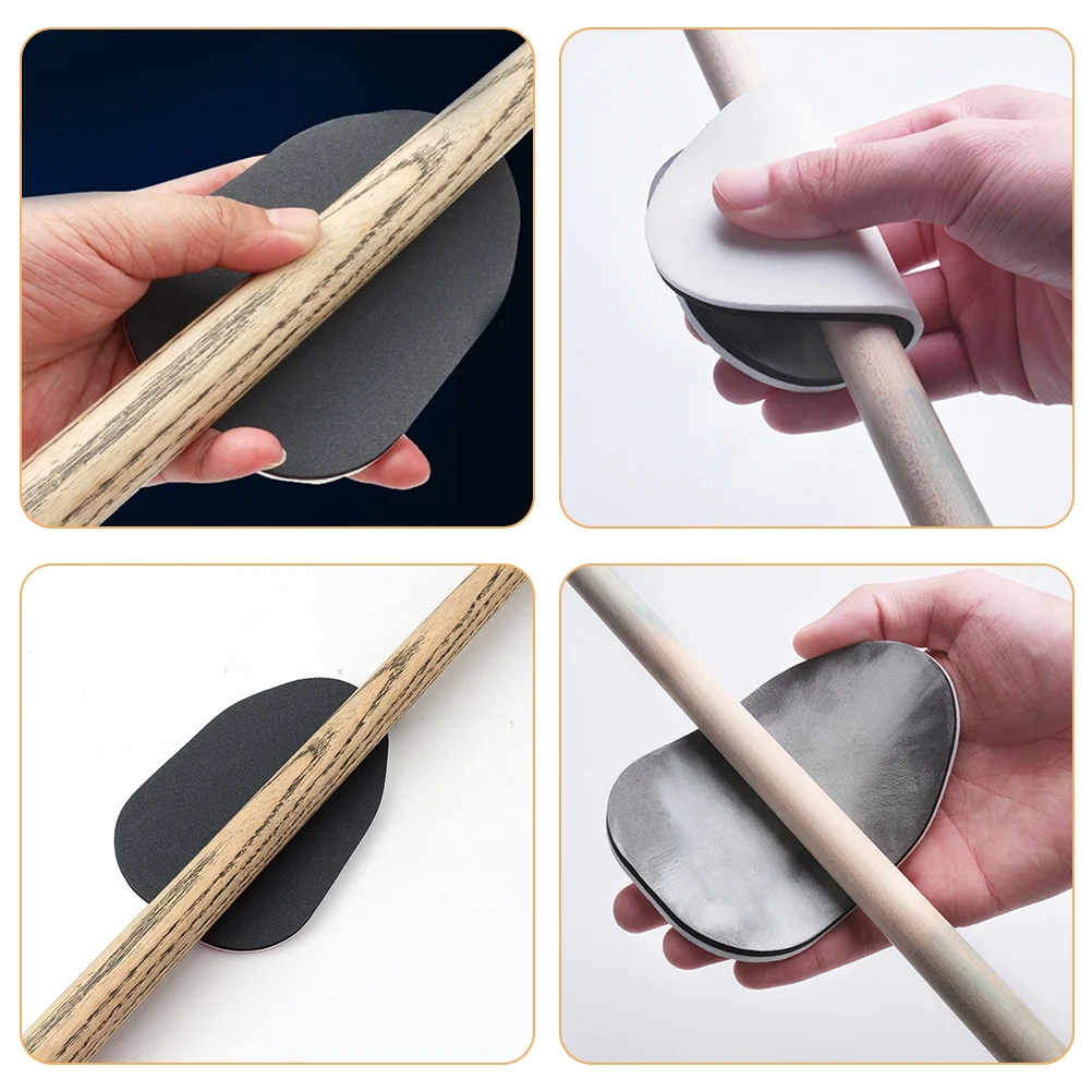 

Snooker Cleaning Pad Billiard Cue Polishing Sponge Pool Stick Accessories Supple Durable Shaft Cleaner Cost-Effective Cloth