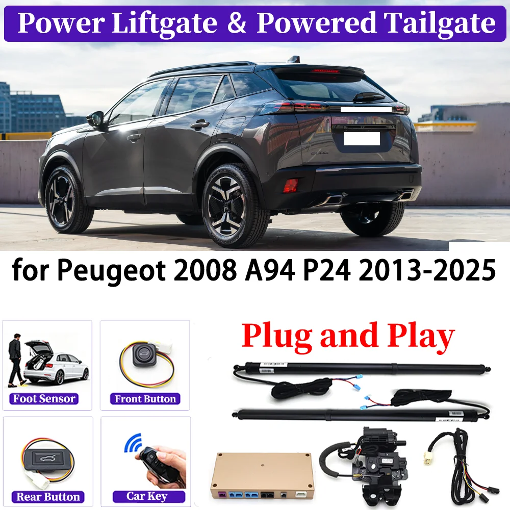 

for Peugeot 2008 A94 P24 2013-2025 OEM Upgrade Car Automatic Power Liftgate Kit Smart Auto Electric Tailgate System Plug＆play