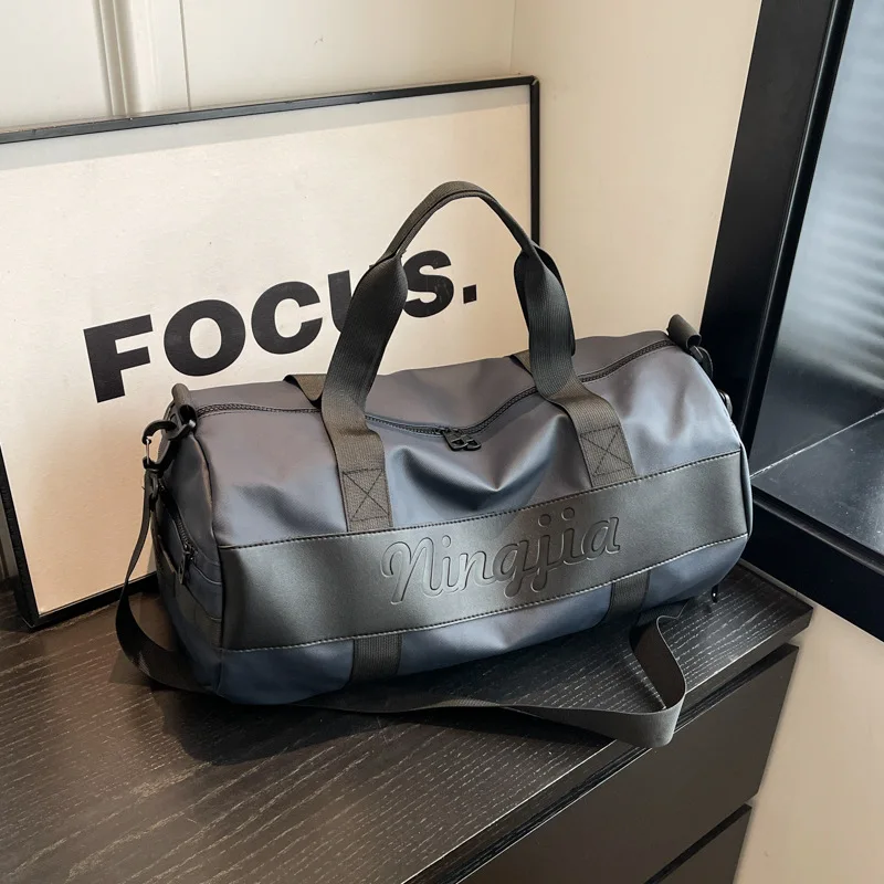 Sac de fitness alertes onal étanche pour hommes et femmes, sac à main de yoga, sac de voyage, grande capacité, séparation sèche et support, natation