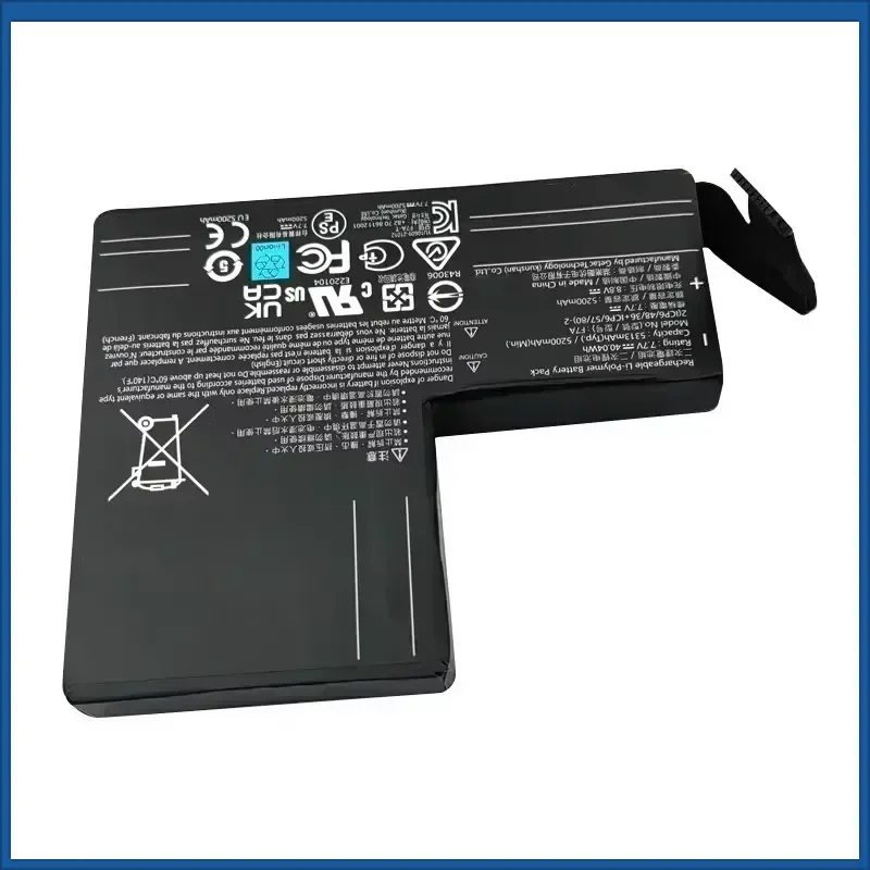 F7A 5200mAh 7.7V Lithium Polymer Replacement Battery Suitable for Steam Deck Handheld Game Controller Rechargeable Battery
