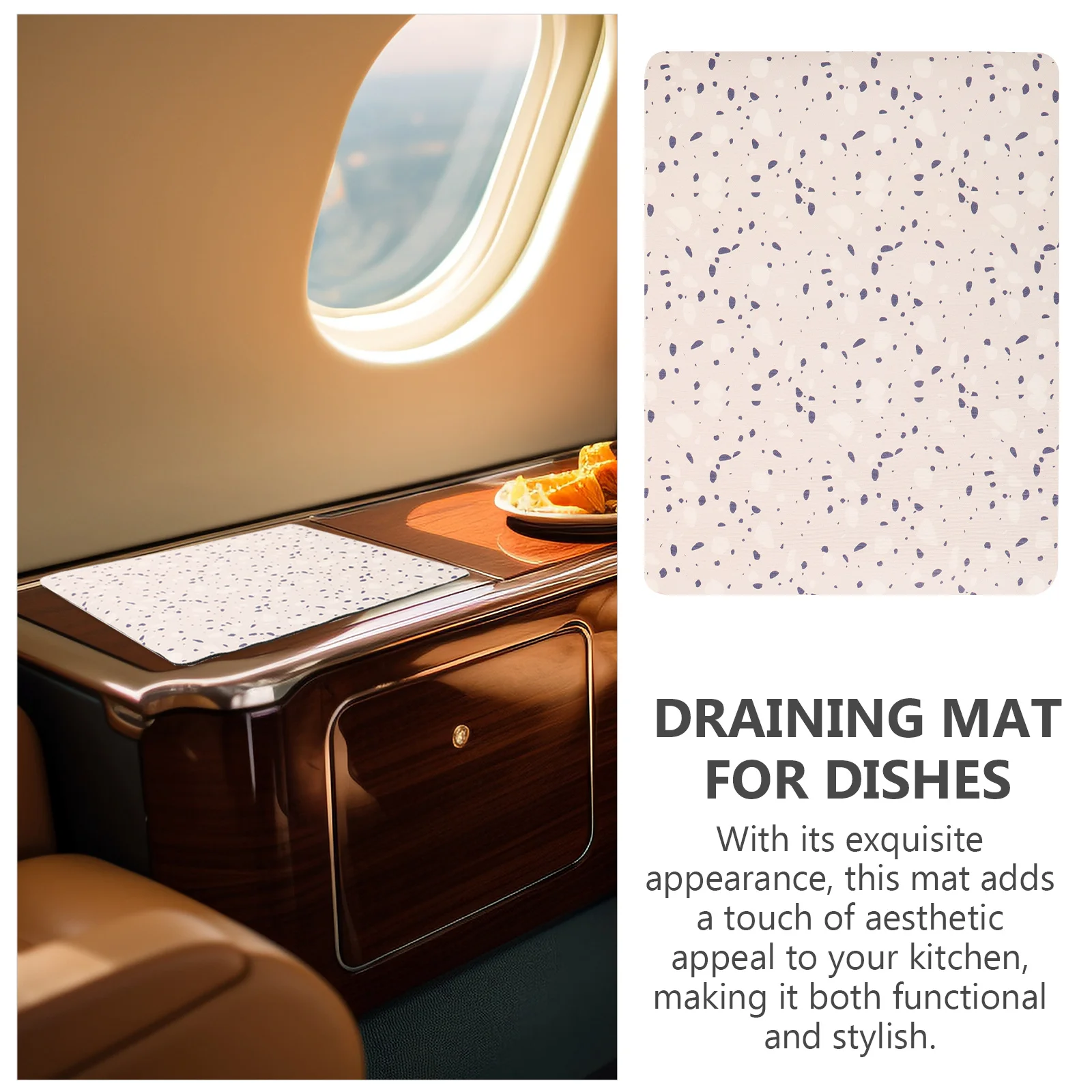 

Waterproof Anti-Shock Kitchen Countertop Drying Mat Absorbent Sink Mat Multi-Functional Coffee Machine Blender Protective