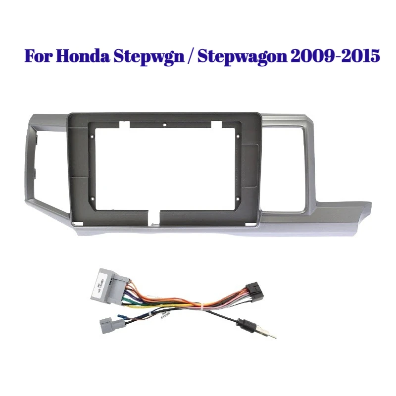 

10,1-дюймовый адаптер автомобильной рамы для Honda Stepwgn/Stepwagon 2009-2015 гг. | Комплект панели приборной панели Android-радио