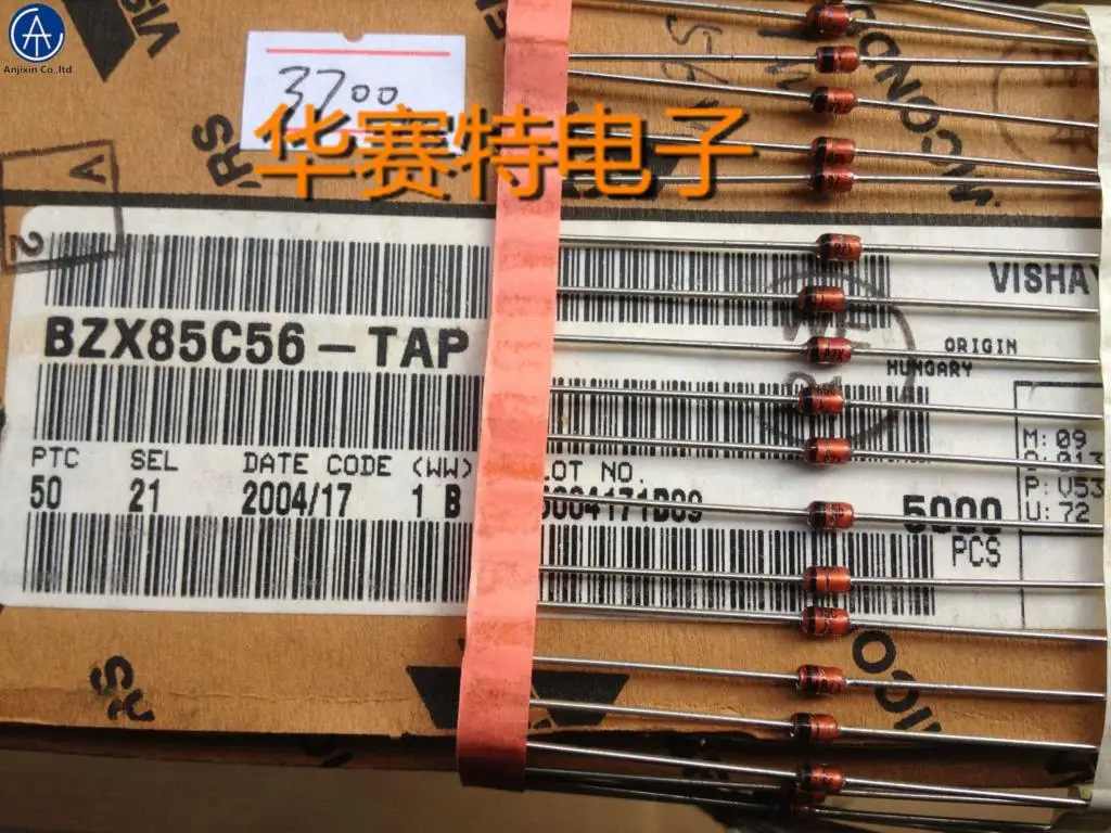 20pcs 100% original nouveau BZX85C56-TAP BZX85C56 DO-41 1.3W 56V