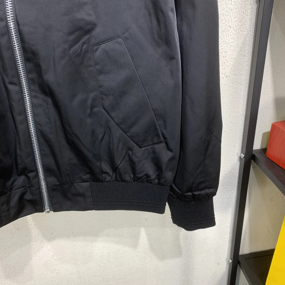 

Свободное повседневное пальто с вышивкой Jaet, весна-осень Faion Urban Sle, длинное пальто с бейсбольным воротником и застежкой-молнией