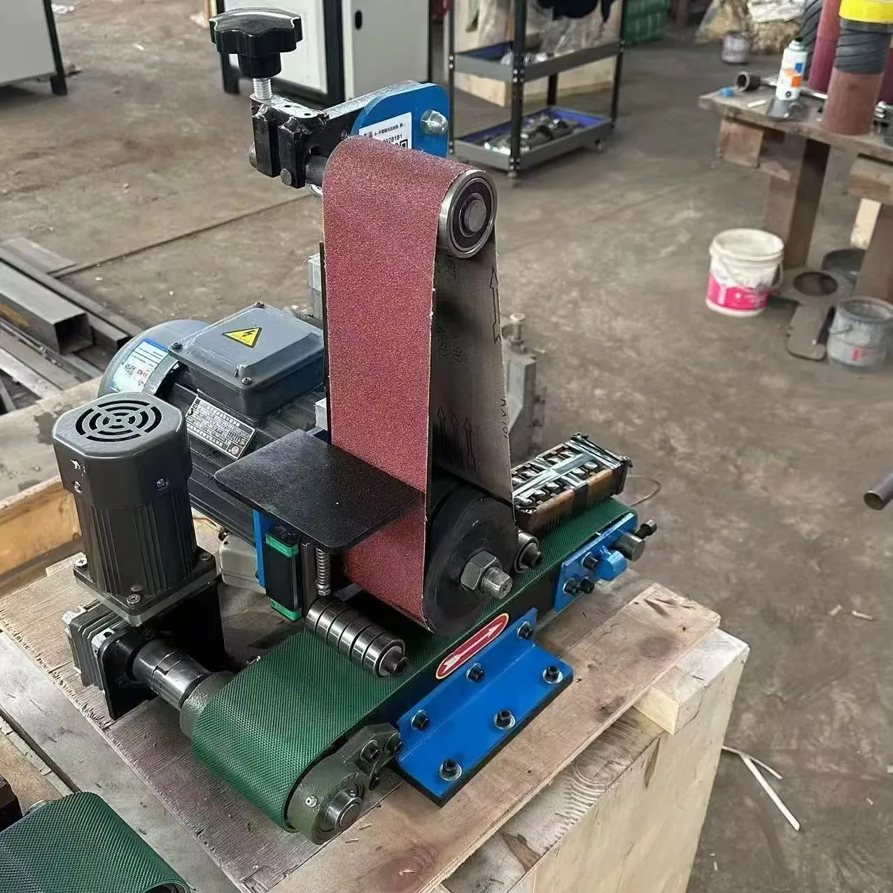 150 мм автоматическая шлифовальная машина для снятия заусенцев по дереву, новая шлифовальная машина с двигателем, подшипник шестерни, полировка, производственное растение