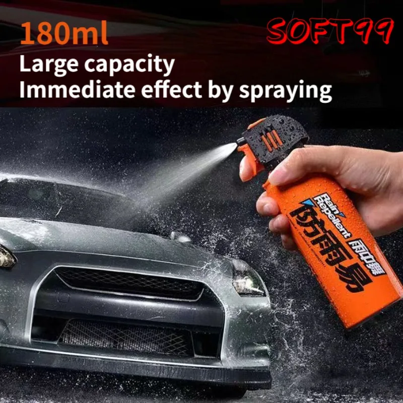180ML Soft99 Glaco Car Windshield Glass Water Rain Repellent Antirain Coating Glass Hydrophobic Coating Anti-rain for Car Glass