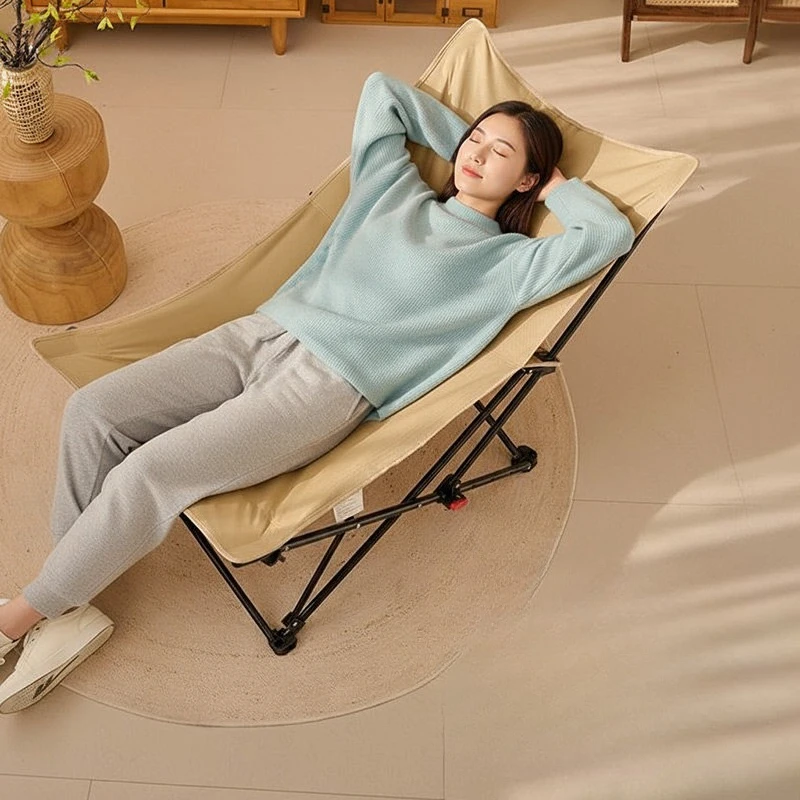 minimalist outdoor seating chairs Folding Relaxing comfortable Chair bed adjustable adults silla plegable outdoor furniture