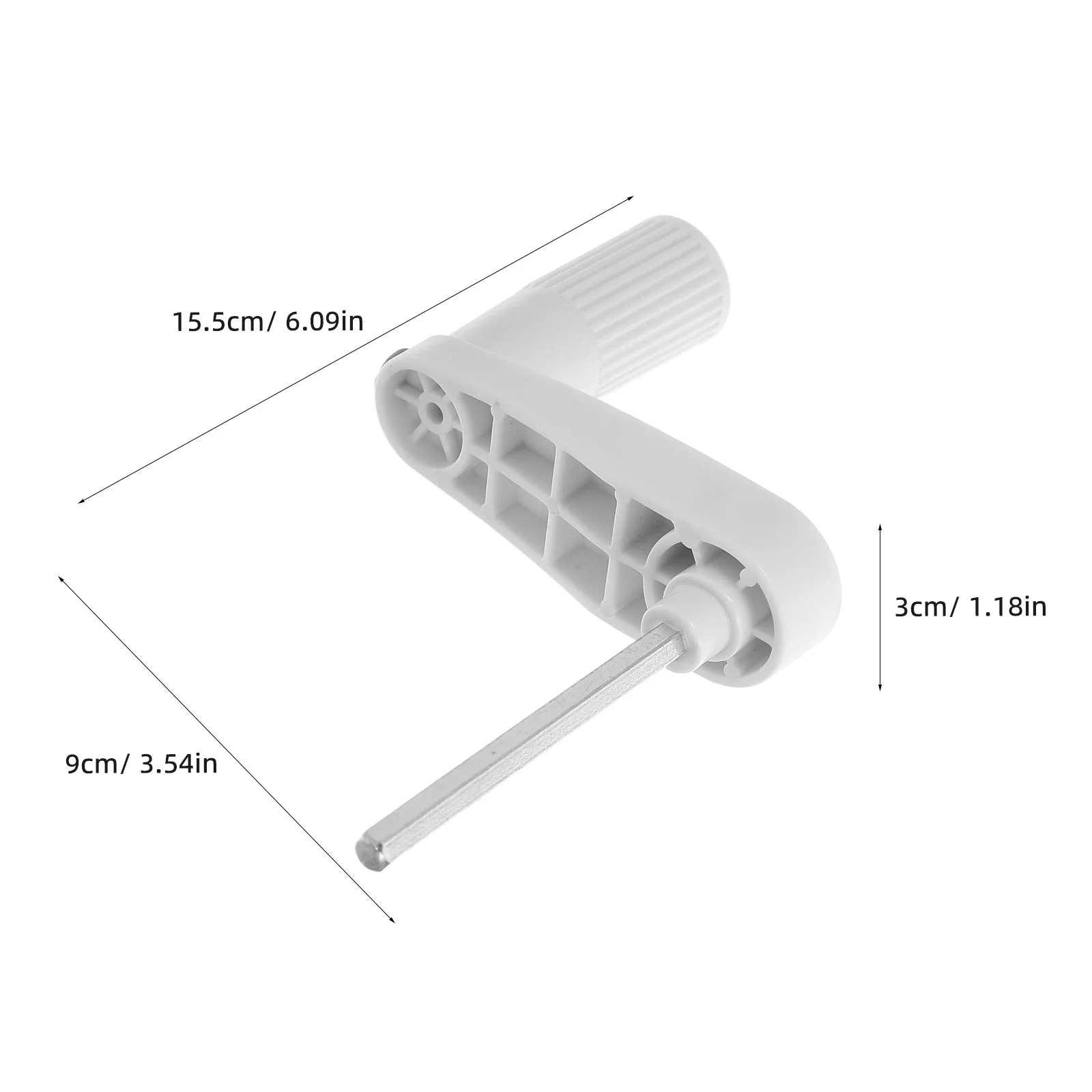 مقبض كرنك لارتفاع قابل للتعديل كرسي الطاولة رفع عجلة اليد المعدنية استبدال جزء ملحق مكتب قائم قبضة مريحة