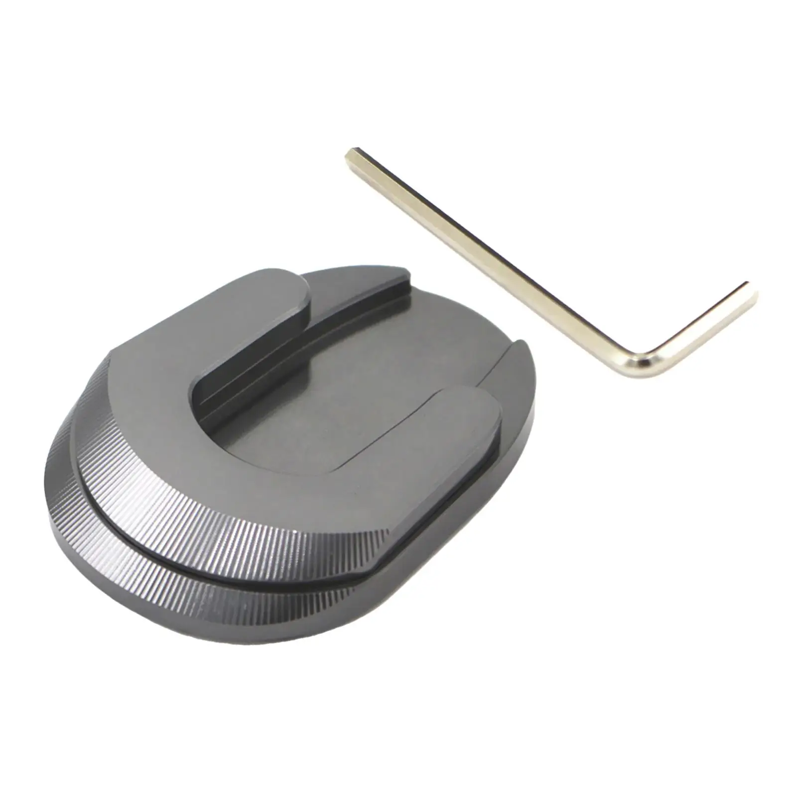 

Motorbike Kickstand Enlarger Pad CNC Aluminum Alloy Extension Plate for Honda Forza 125 250 300 Replace Parts Durable