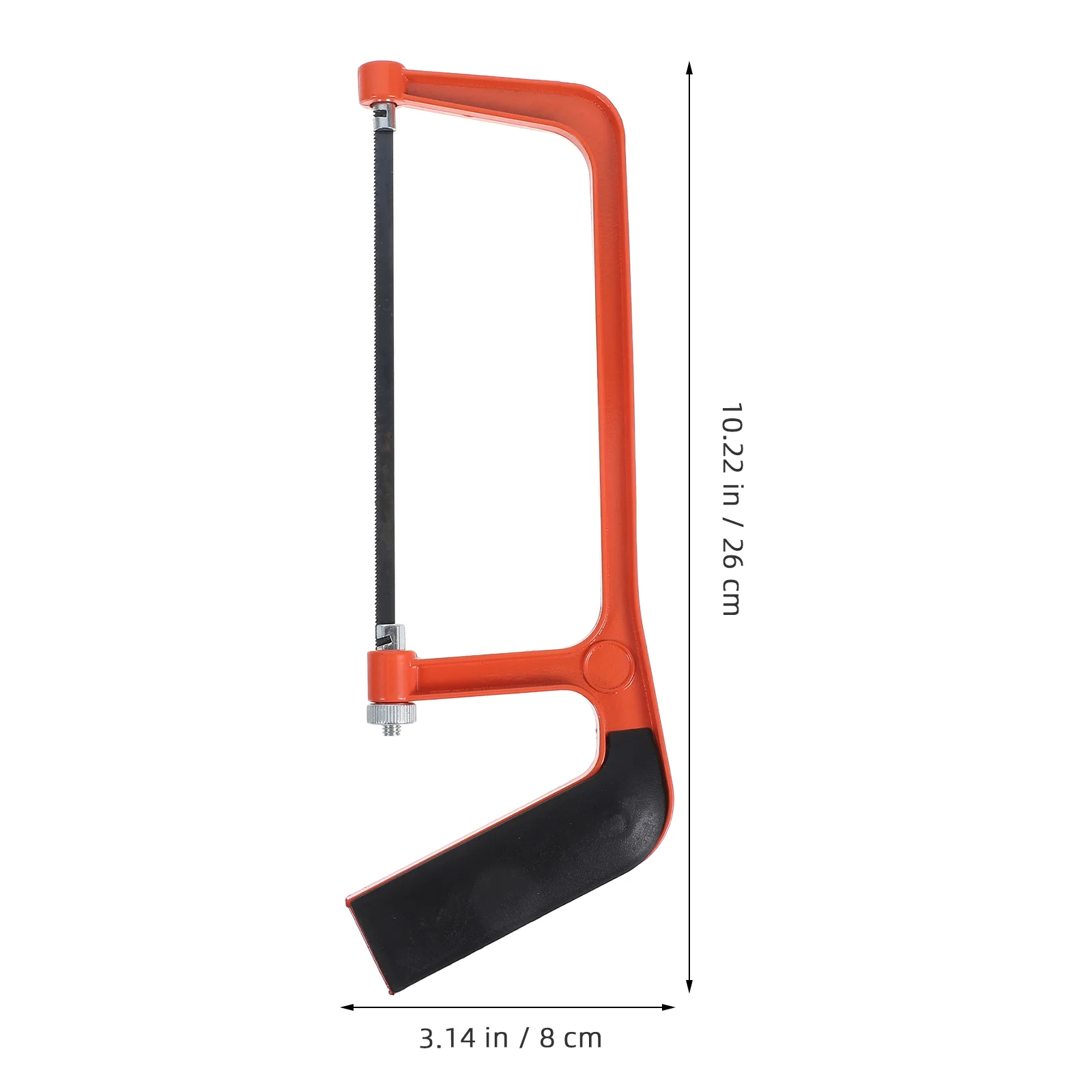 Sega a mano telaio di copertura sega a mano per legno per utensili da taglio 6 pollici arco Scroll lavorazione del legno lega di alluminio