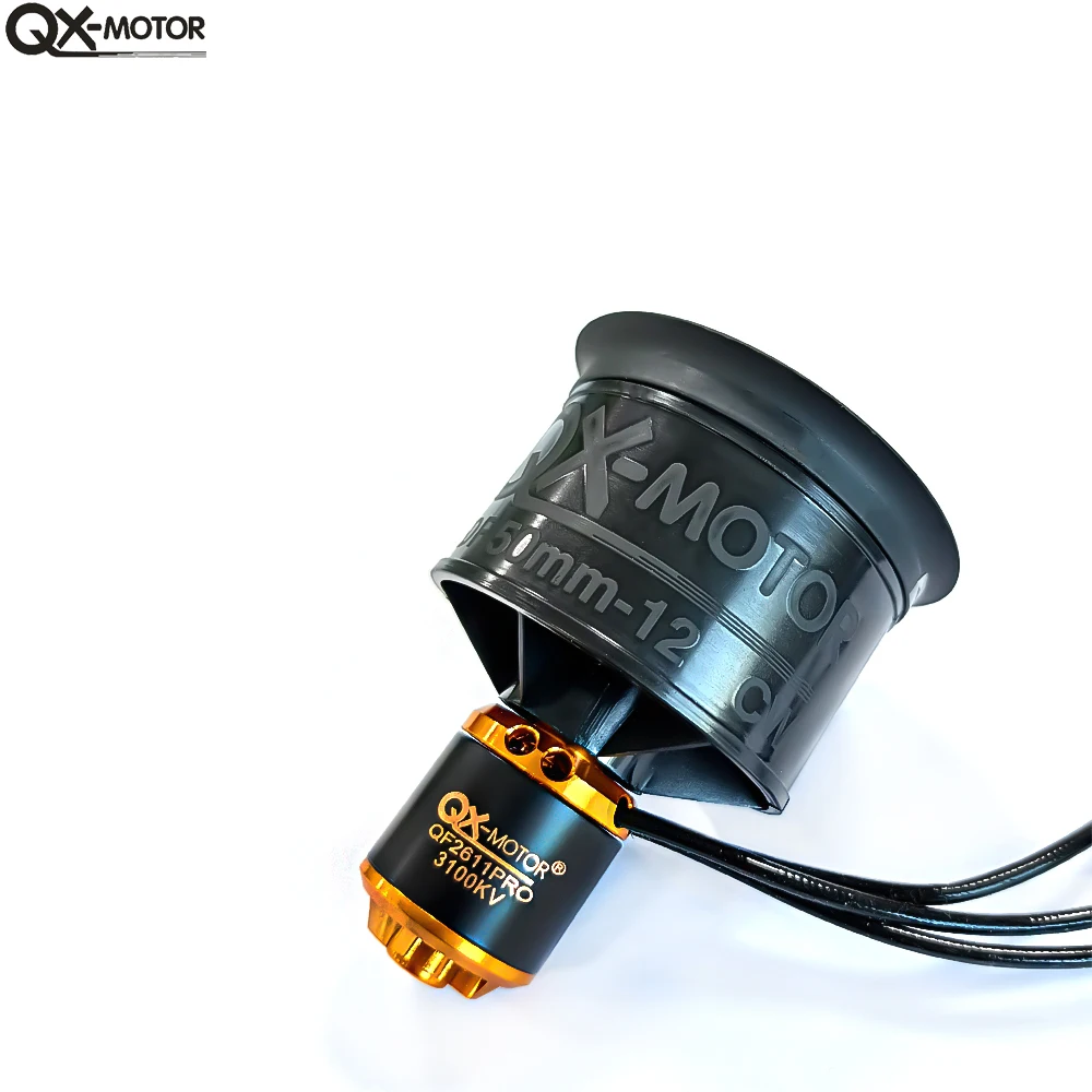 QX-MOTOR 50 mm EDF 12 bladen kanaalventilator QF2611 3300/4000/4600/5000KV CW/CCW borstelloze motor voor afstandsbediening speelgoedonderdelen
