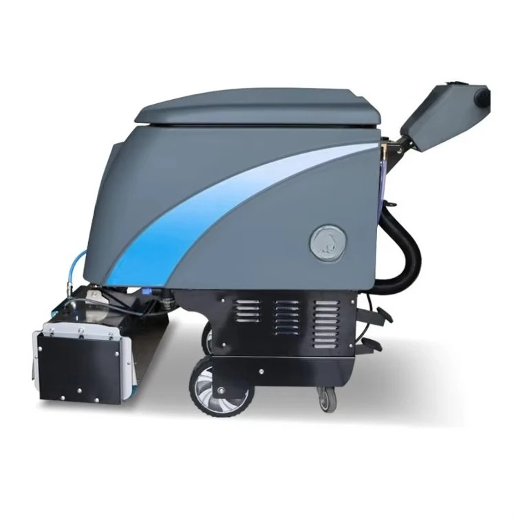 Commercial Electric Dual Rolling Brush Hand-Held Step Tread Cleaning Machine Automatic Escalator Cleaner Brand New Condition