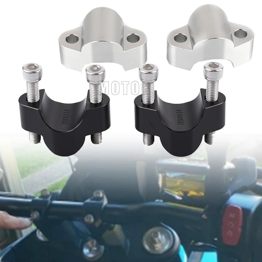 

Handlebar Risers Bar Clamp Cover For CFMOTO 450MT 2024 800MT 2021-2024 2023 Motorcycle Accessories Bar Mount Adapter 450 800 MT