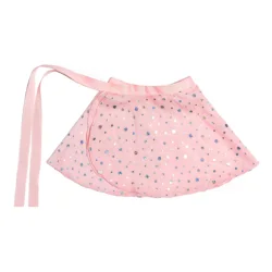 Girls Dance Ballet Skirt Leotard Kid Toddler Chiffon Skirt Sparkly Pull On Wrap Tie Dance-wear