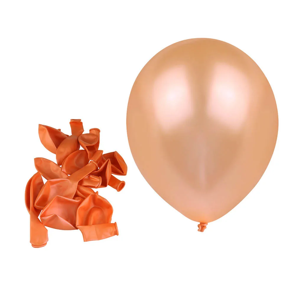 

10Pcs Clear Confetti Balloons Rose Gold Glitter Solid Supplies Wedding Proposal Birthday Anniversary Decoration
