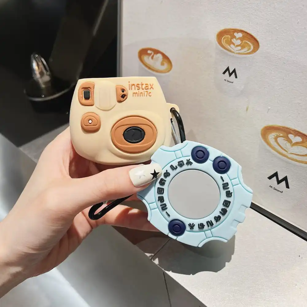 Anime Digital Monster Digivice auricolare Protect Cover per Samsung Galaxy Buds Pro/2Pro custodia per cuffie per Galaxy Buds Live/FE