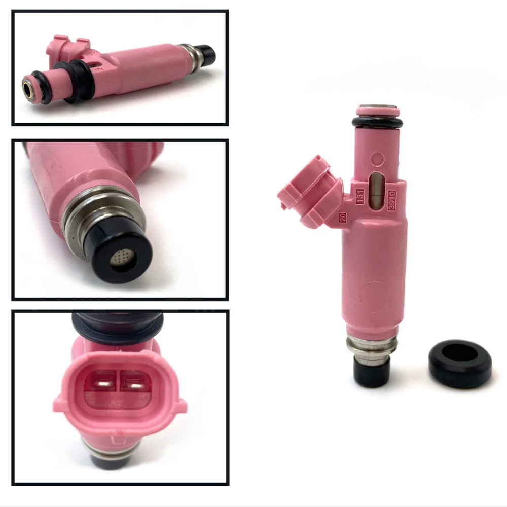 195500-3910 16611AA ​Fuel Injector 4X for Subaru JDM 565CC Pink Brand New Accessories