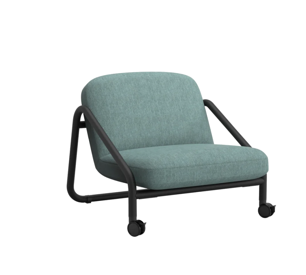 

Lightweight Multi-Functional Curved Conference Sofa Set for Office & Bedroom Fabric Couch with Executive Style for Villas