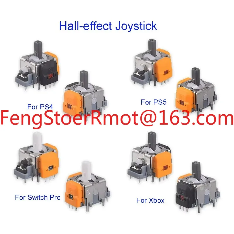 New Hall-Effect Joystick for Xbox Series X S One PS5 PS4 Switch Pro Controller 3D Analog Sensor Wheel ThumbStick Rocker Module