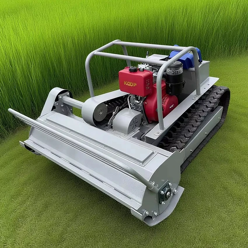 Lawn Mower for Farm Industrial 800mm 1000mm 1200mm Flail Mower Remote Control Lawn Mower