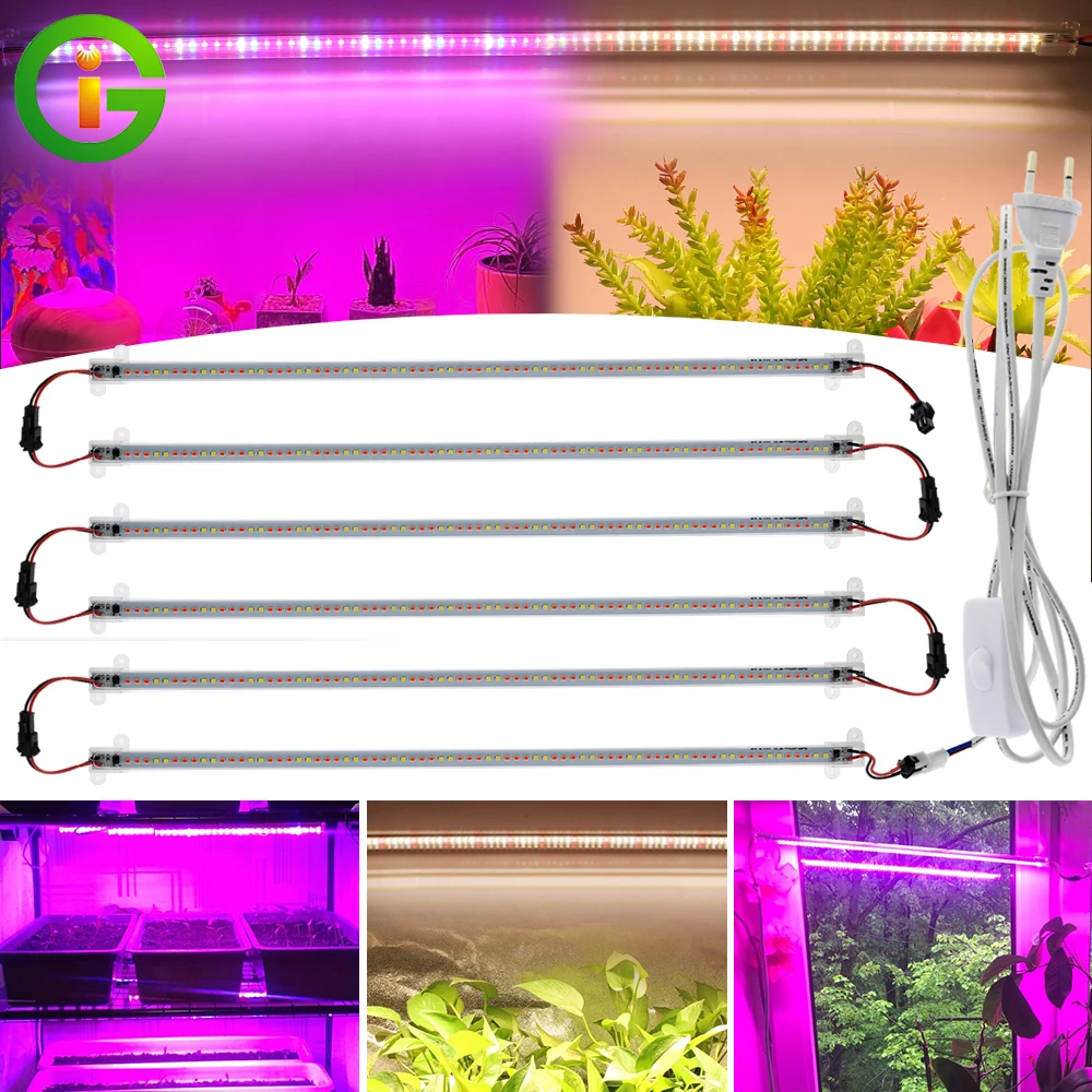 Grow Lampe 600W Pflanzenlampe Led Vollspektrum 256 LEDs Dimmbar Vollspektrum Pflanzenlicht für Zimmerpflanzen 1H-23H Timer Pflanzen Lampe Plant Growing Light für Growzelt 60x60cm