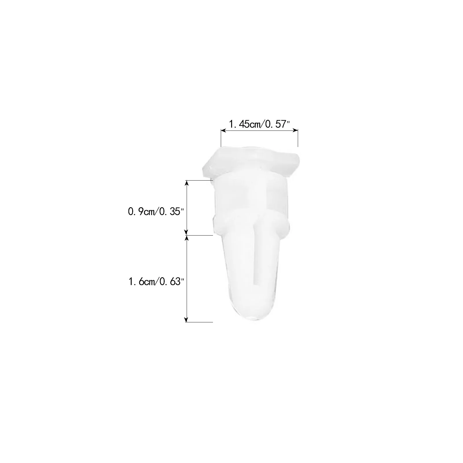 20Pcs 51471840961 Car Door Sill Cover Kick Plate Rivet Clip Retainer Fastener Trim Mounting Clip for for BMW 325 525 750