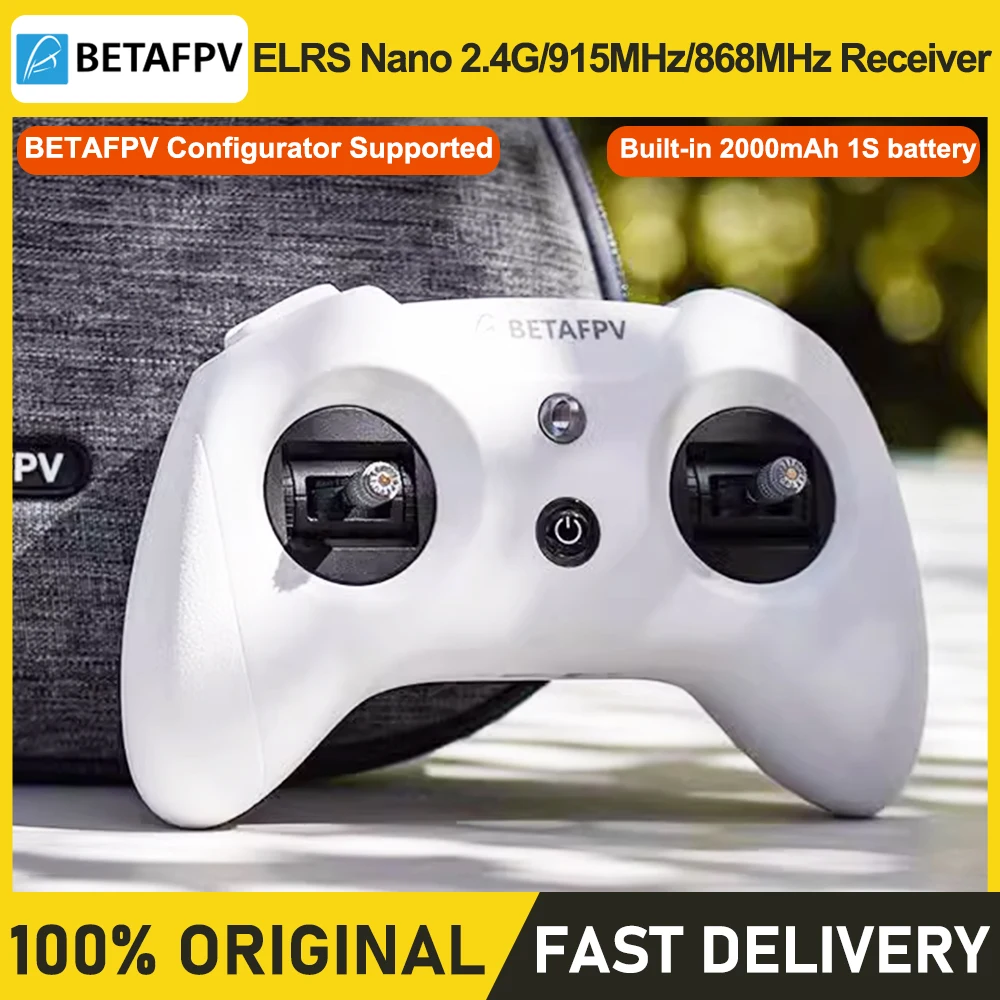 

BETAFPV LiteRadio 3 2.4Ghz 8Ch Radio Transmitter with ExpressLRS Frsky Shadow Protocol for FPV Racing Drones And RC Control