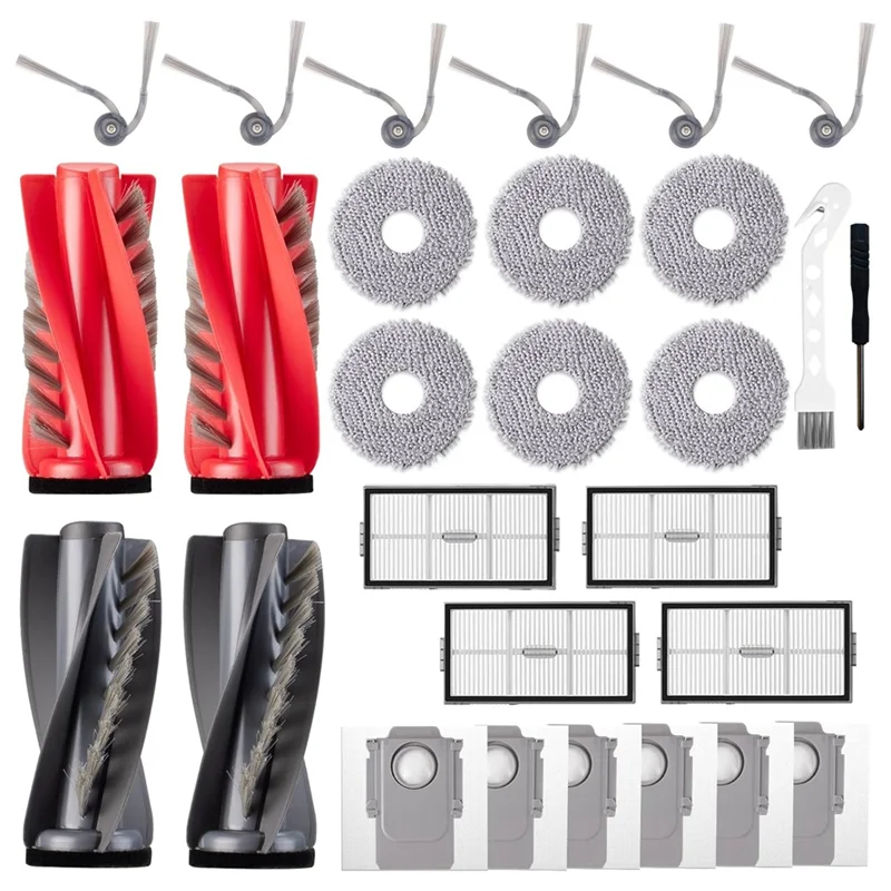 

N83R For Roborock Saros 10R Robot Vacuum Cleaner Accessories Replacement Components Kit