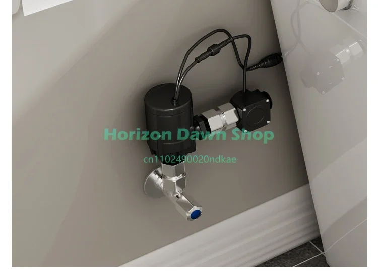 Toilet Booster Pump Automatic Booster  No Punching Required for Tankless Smart Toilet Household Silent Water Booster