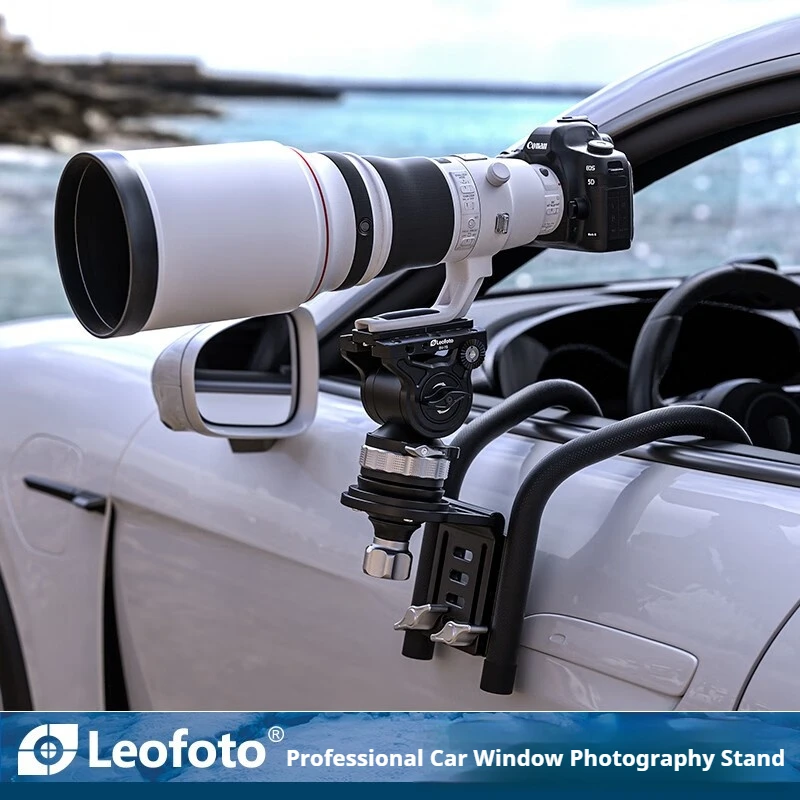 

Leofoto WN-03 Car Mount (Head Not Included) - Multi-Functional Professional DSLR Lens Window Mount Stabilizer