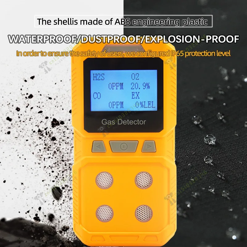 OEM ODM Handheld 4 in 1 Poisonous Combustible Argon Gas Analyzer EX CO H2S O2 Nitrous Oxide Detector gas detector